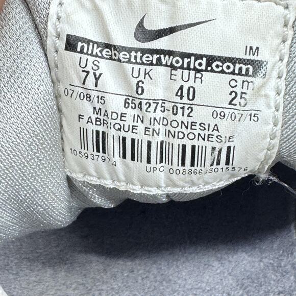 Nike Air Huarache Shoes Youth Size 7Y Gray White Olive Running 654275-012 - Picture 9 of 9